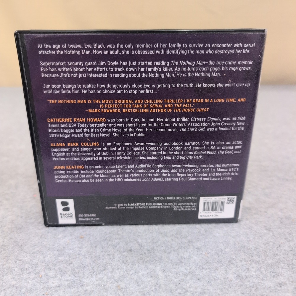 The Nothing Man Catherine Ryan Howard Unabridged Audio‎ CD Audiobook 8 Discs VG+ - Picture 2 of 2